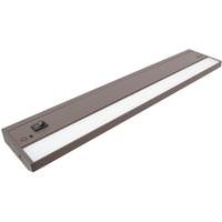 American Lighting 24.3" 8 watt 120 volt 3000K Natural White Dark Bronze LED Under Cabinet Fixture